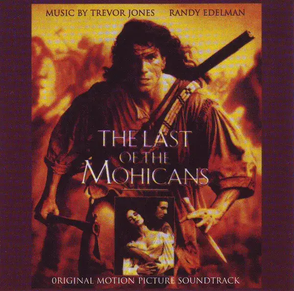 Last of the Mohicans soundtrack 1992 vs 2000 album covers