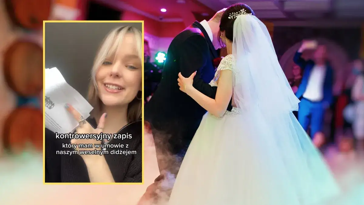 para młoda konsultująca harmonogram wesela z DJ-em