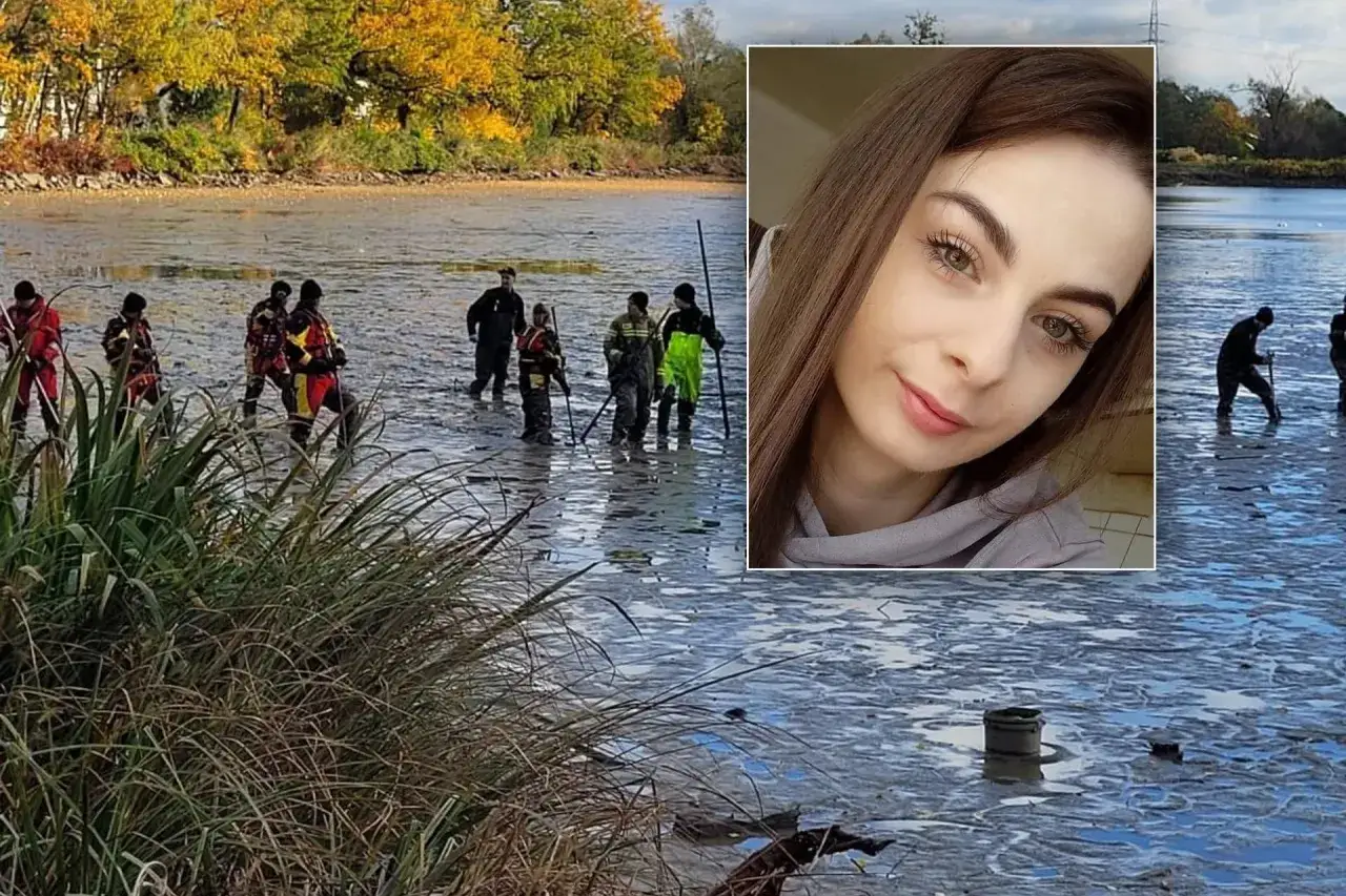 Karolina Wróbel, młoda kobieta, której zdjęcie znajduje się obok grupy osób w wodzie, poszukujących czegoś na błotnistym dnie.