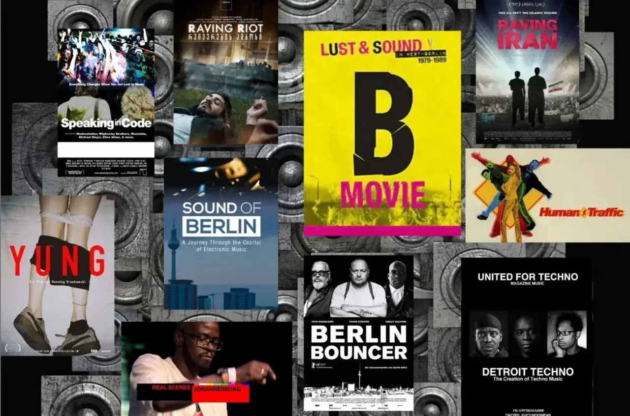 plakaty filmów o muzyce elektronicznej fabularne