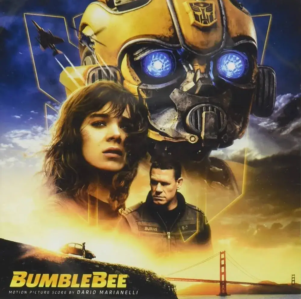 okładki soundtracków Transformers Bumblebee i Przebudzenie Bestii