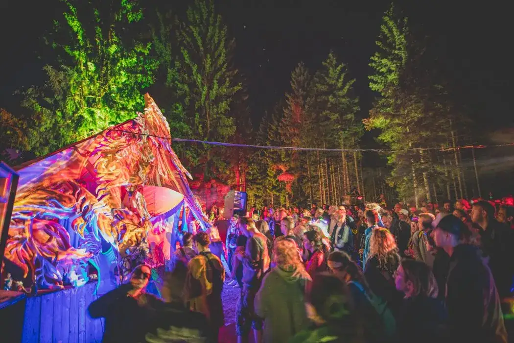 festiwal muzyki elektronicznej w Polsce tłum